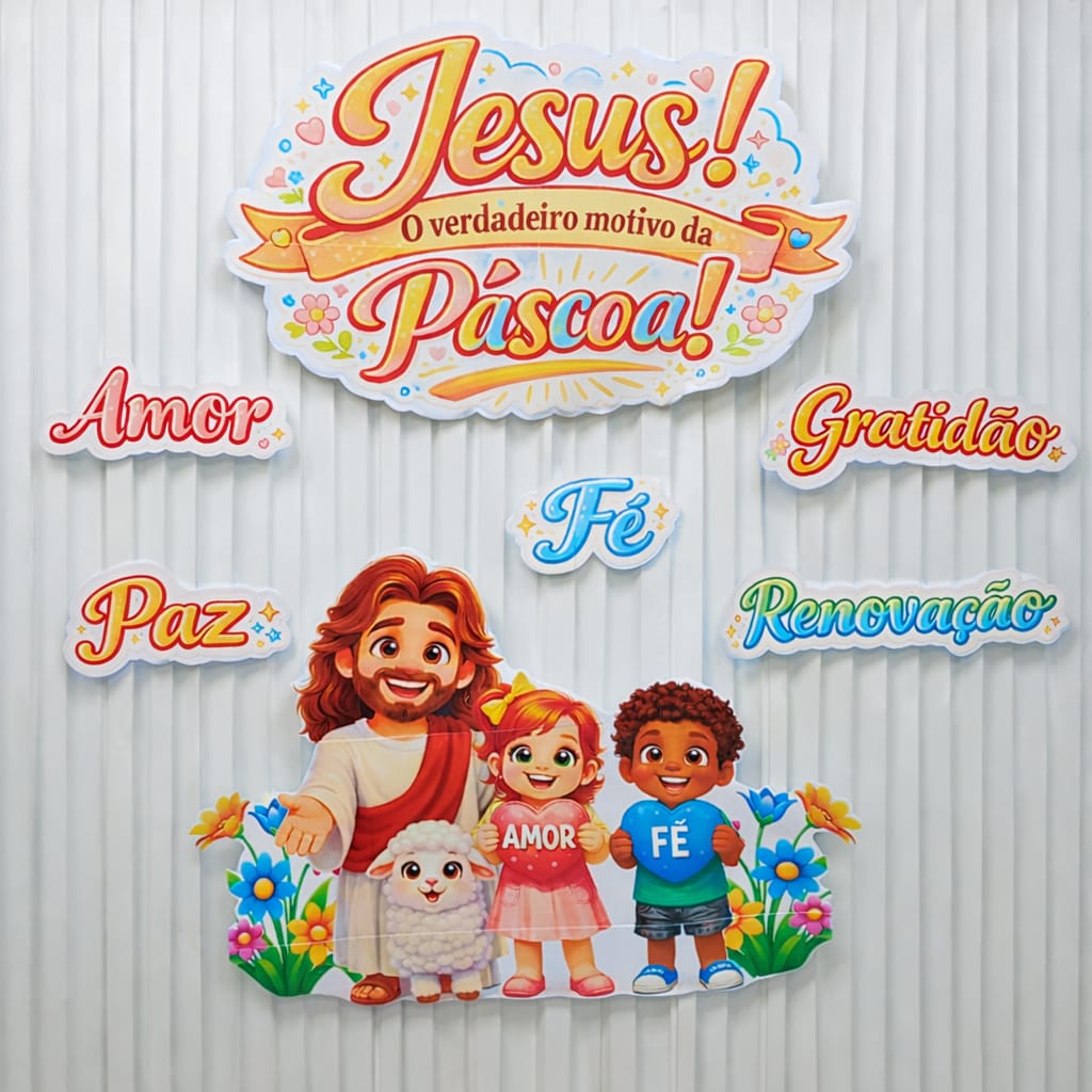 Painel Páscoa Cristã!